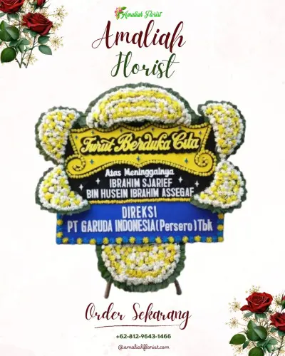 Papan Bunga Duka di Ulian